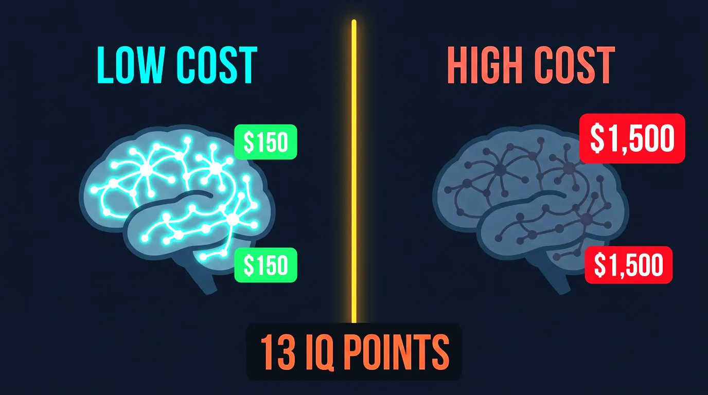 Cognitive tax of poverty shown through research data