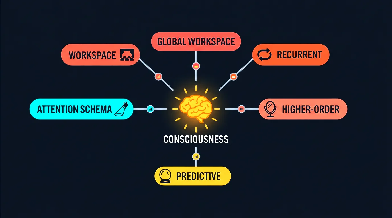 Five neuroscience theories and their indicator properties