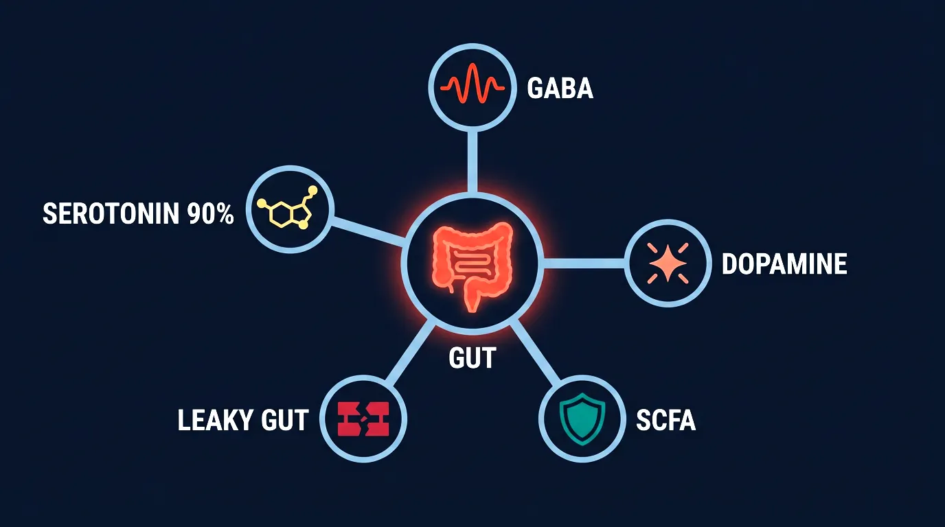 How ultra-processed food disrupts the gut-brain axis and neurotransmitter production