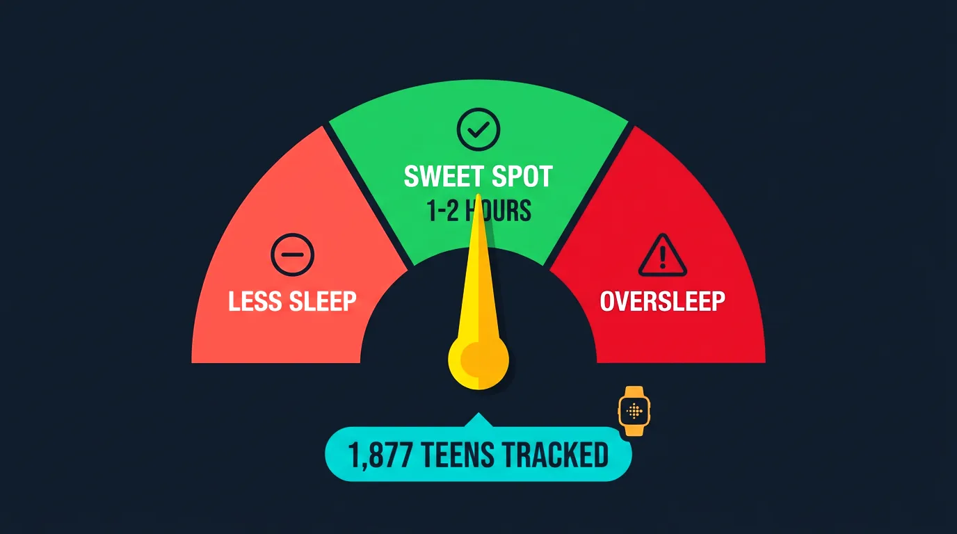 The sweet spot for weekend catch-up sleep