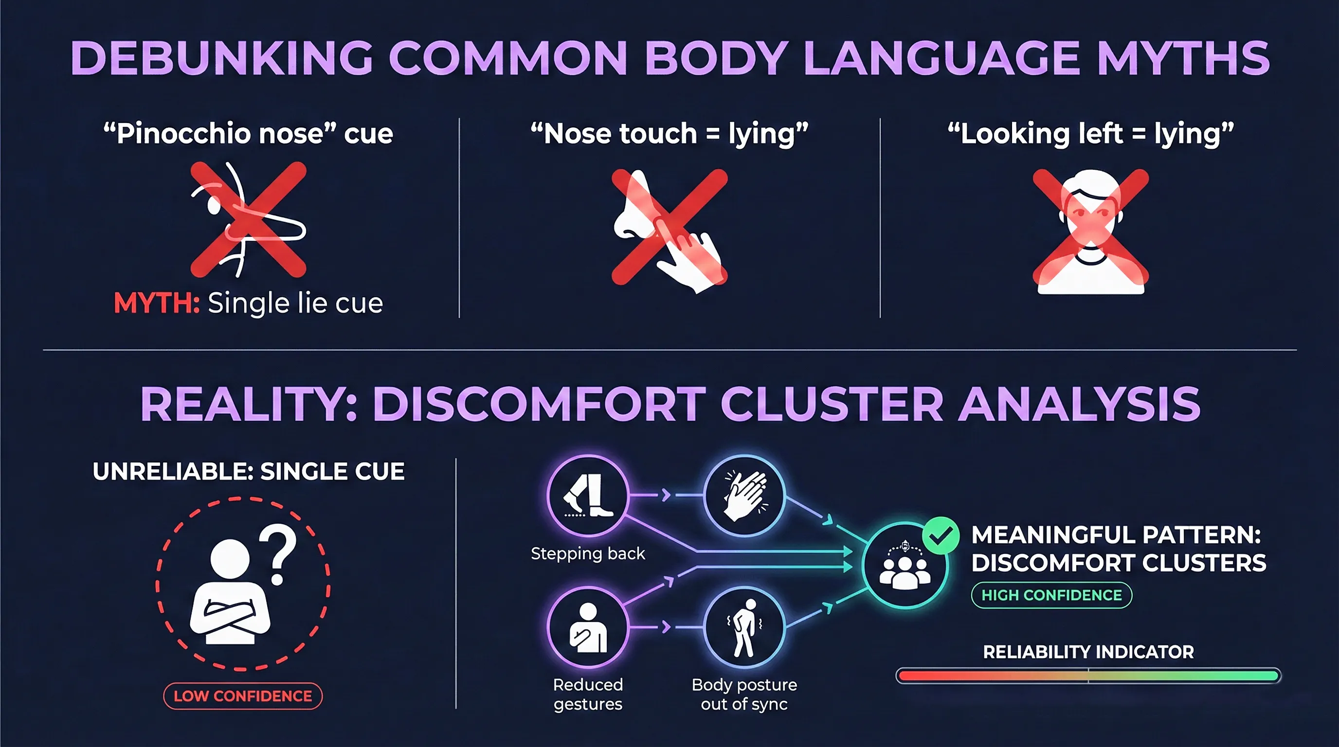What Body Language Cannot Tell You
