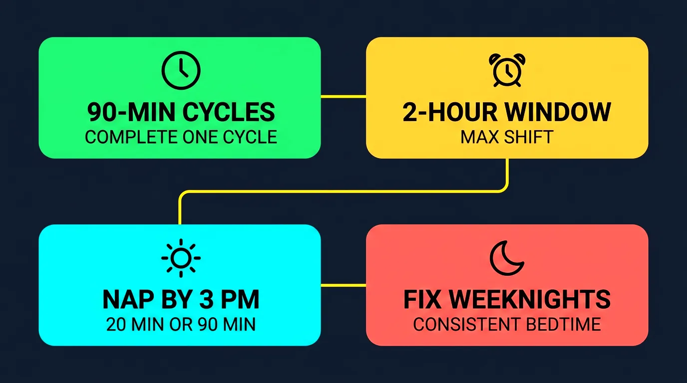 How to catch up on sleep the right way