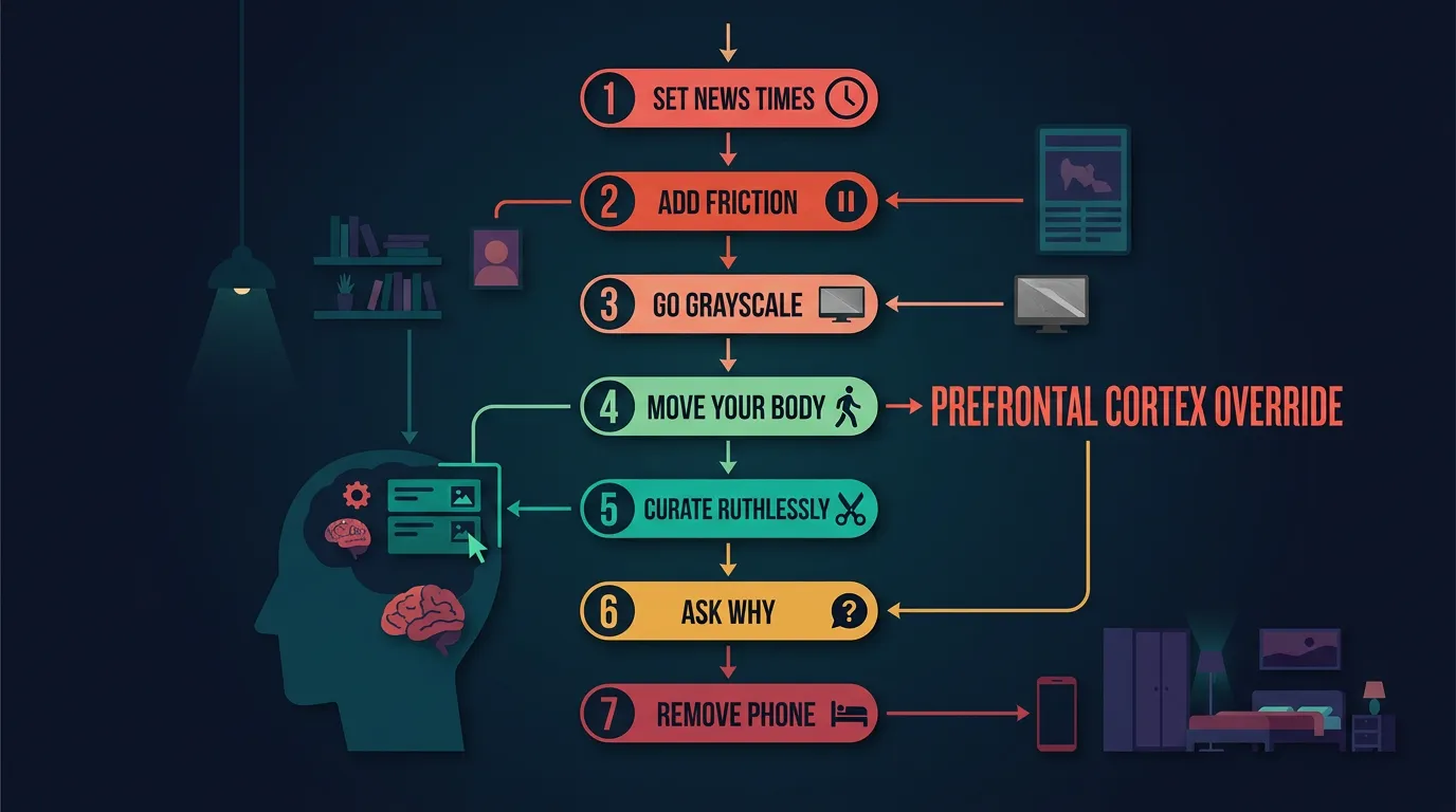 Evidence-based strategies for breaking the doomscrolling cycle