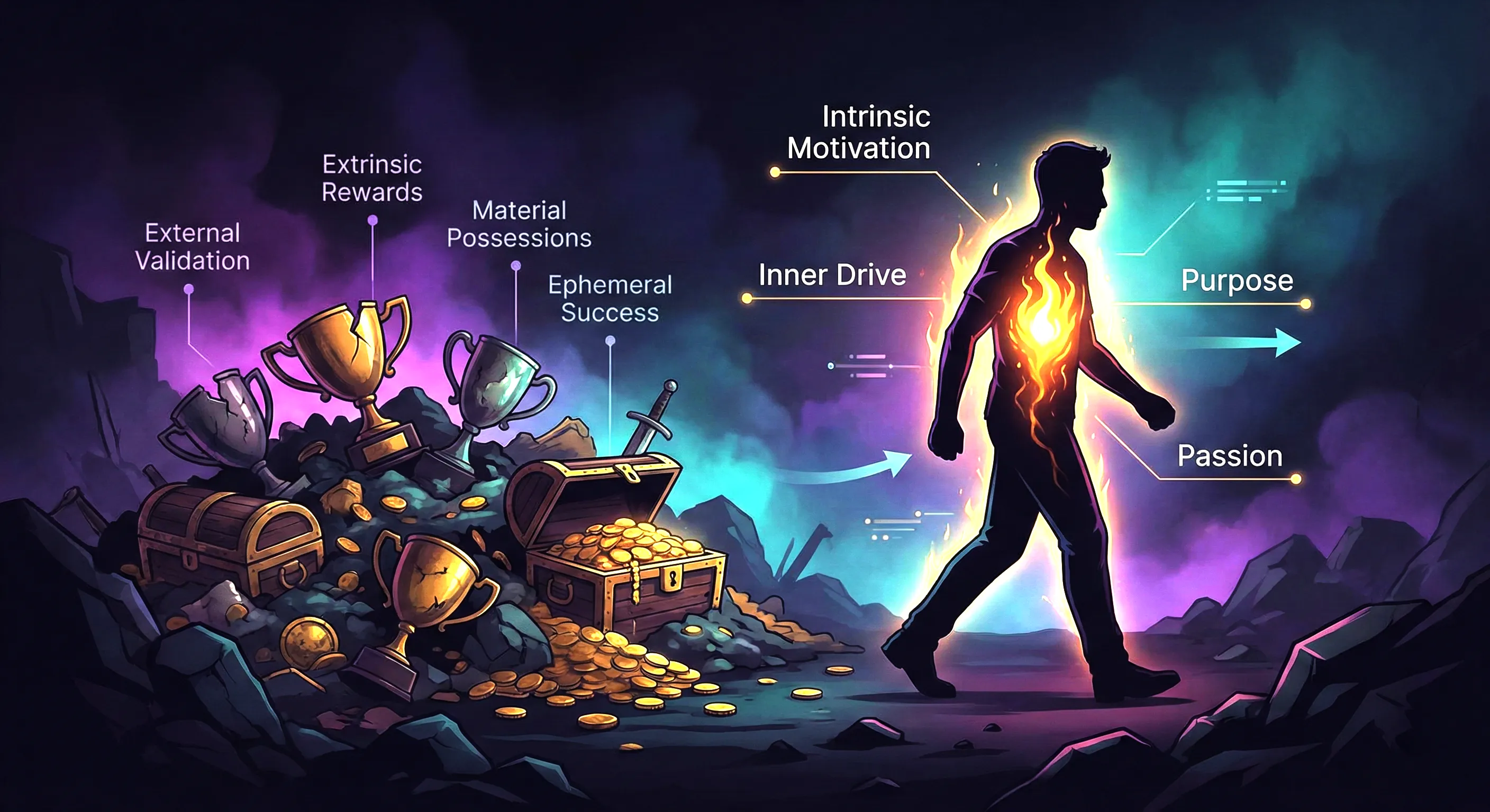 The most powerful motivation comes from within