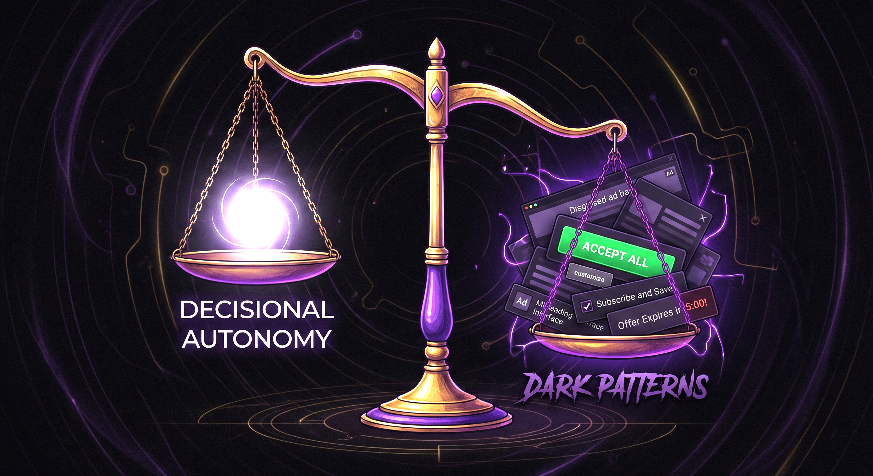 The real cost of dark patterns on your autonomy